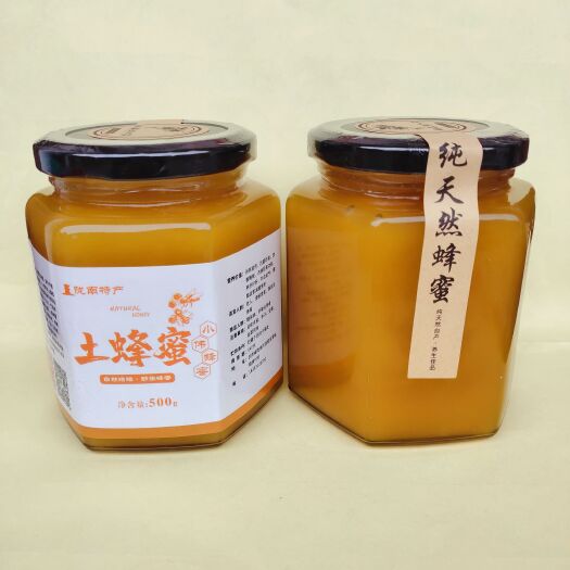 西和县陇南正宗农家自产老巢土蜂蜜500g装