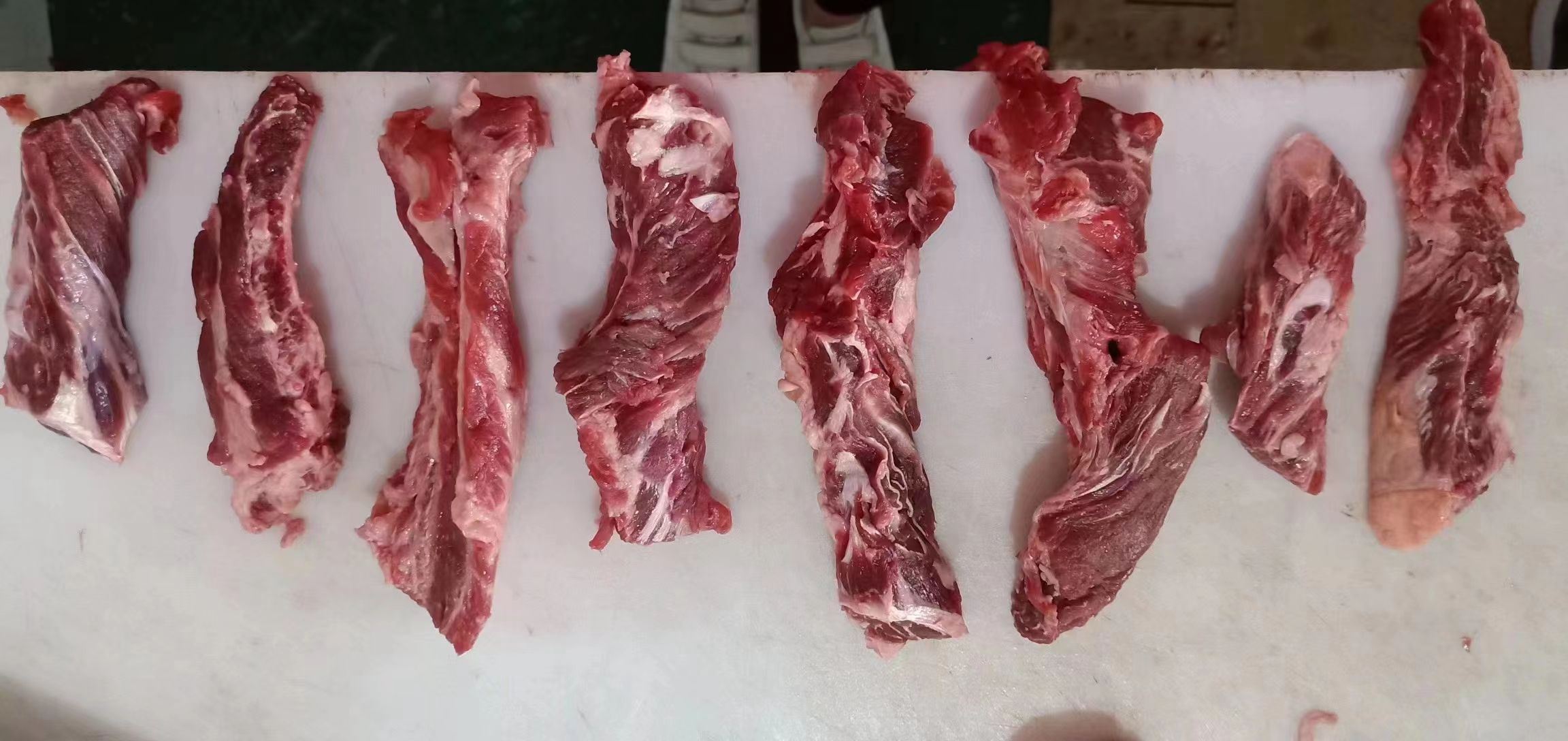 精选腹肉条  烧烤火锅食材   一手货源 量大优惠