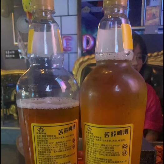 昌乐县啤酒，苦荞啤酒。