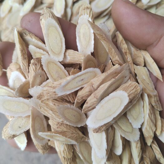 渭源县黄芪片黄芪指甲片0.8-1cm北芪指甲片甘肃产地无硫包邮