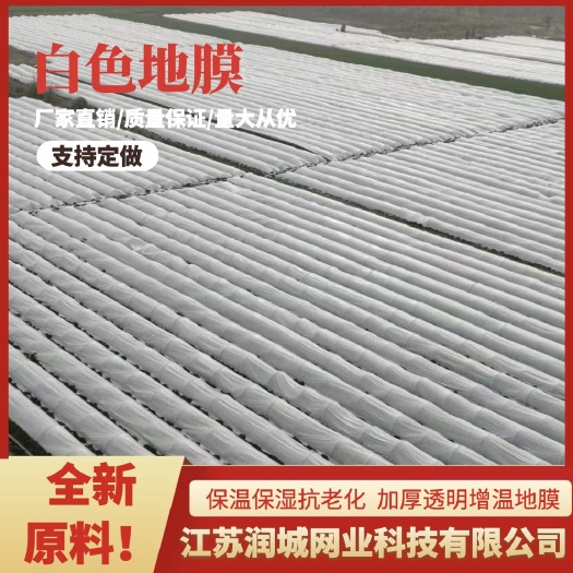 兴化市白色透明小拱棚膜全新料蔬菜水果种植保温增肥防水加厚耐拉塑料膜