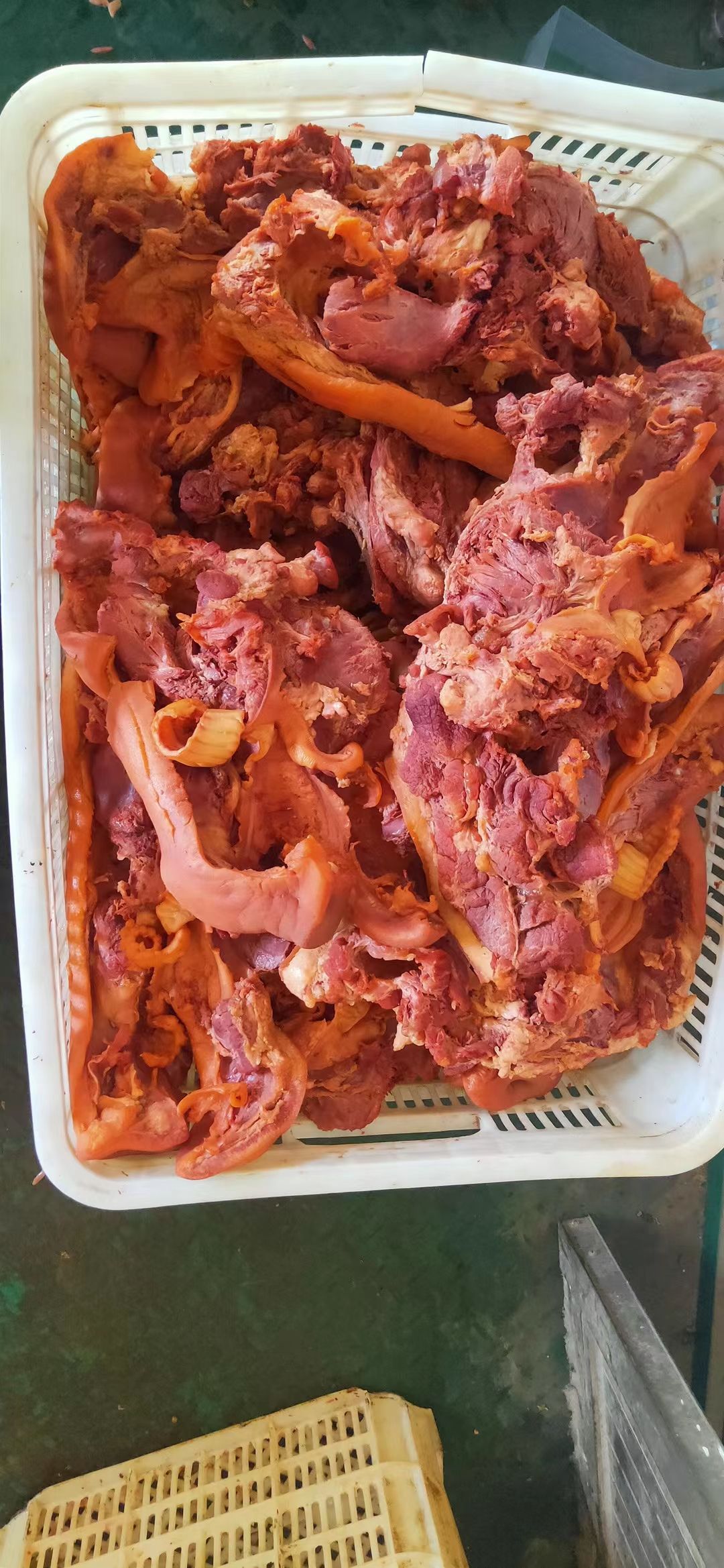猪头肉、五香全熟卤猪头肉