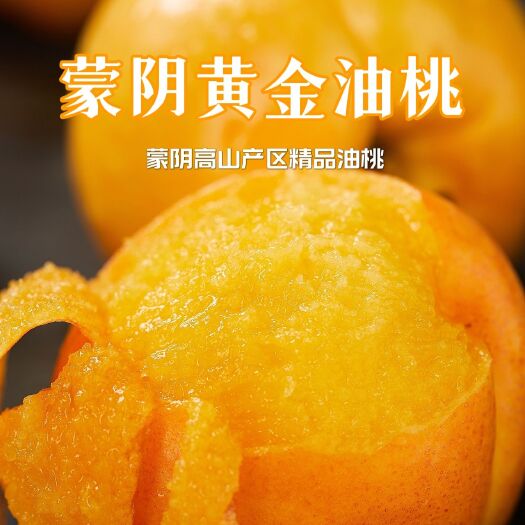 顺丰包邮~山东蒙阴高山精品黄油桃，自然熟黄金油桃