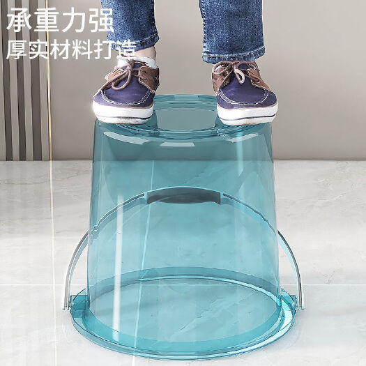 杭州水桶家用储水桶加厚透明塑料桶水桶拖地水桶