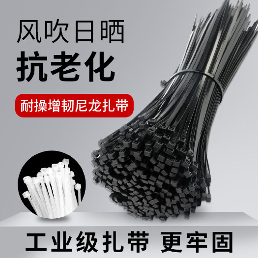 广州尼龙扎带自锁式塑料扎带