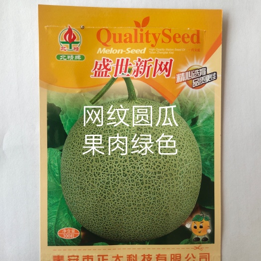 扶沟县盛世新网网纹瓜种子抗病17度外观美观产量高早熟