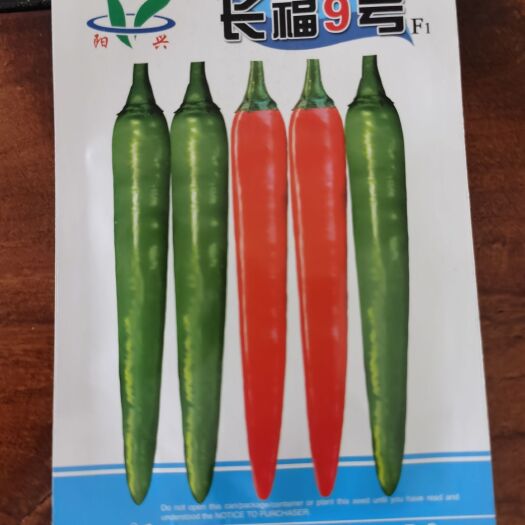 长福9号果大长，座果集中顺直，辣味中等，转红快。