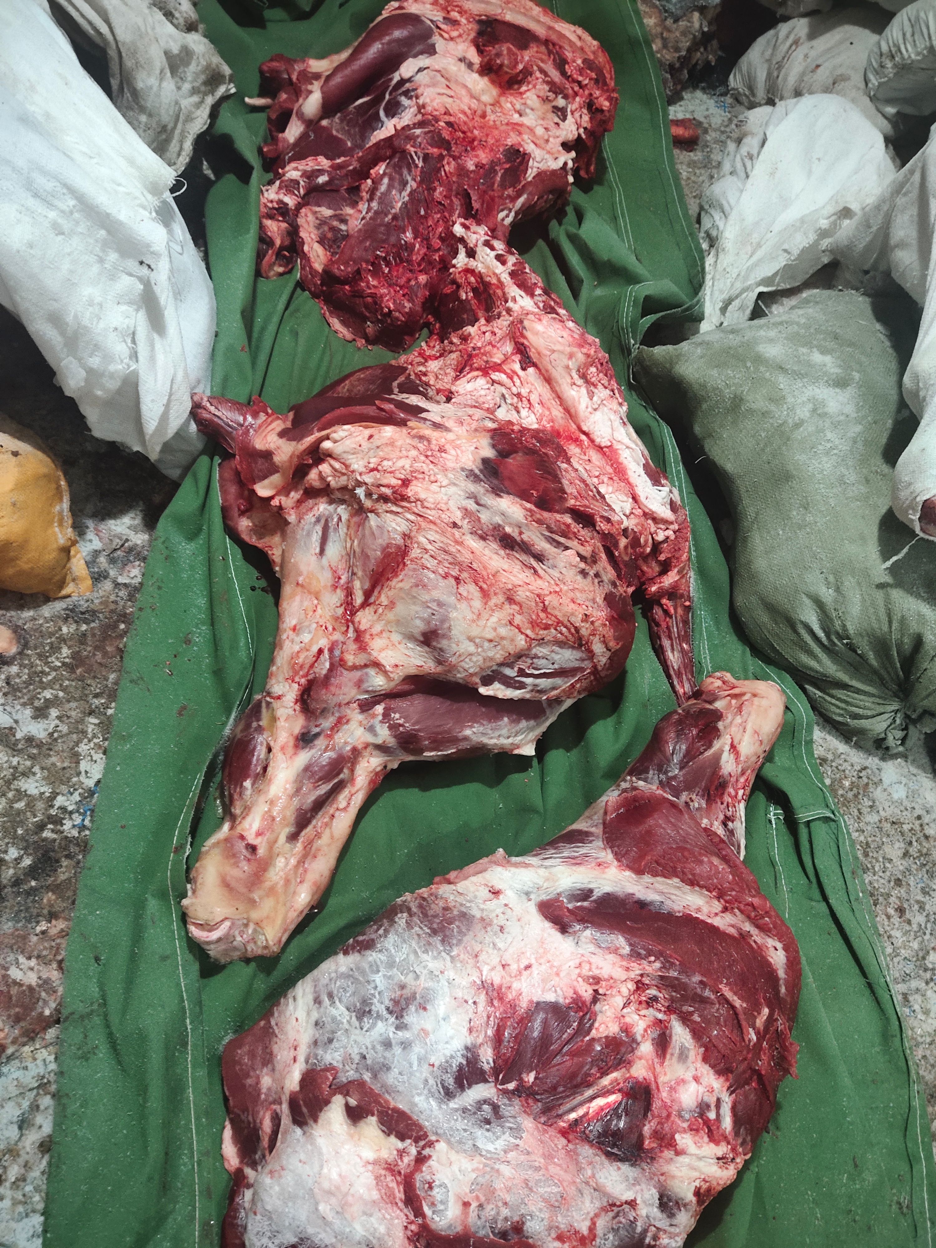 分割牛肉