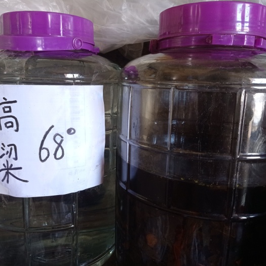 新宾县高粱酒  68度高粱泡药酒桶装纯粮食酒