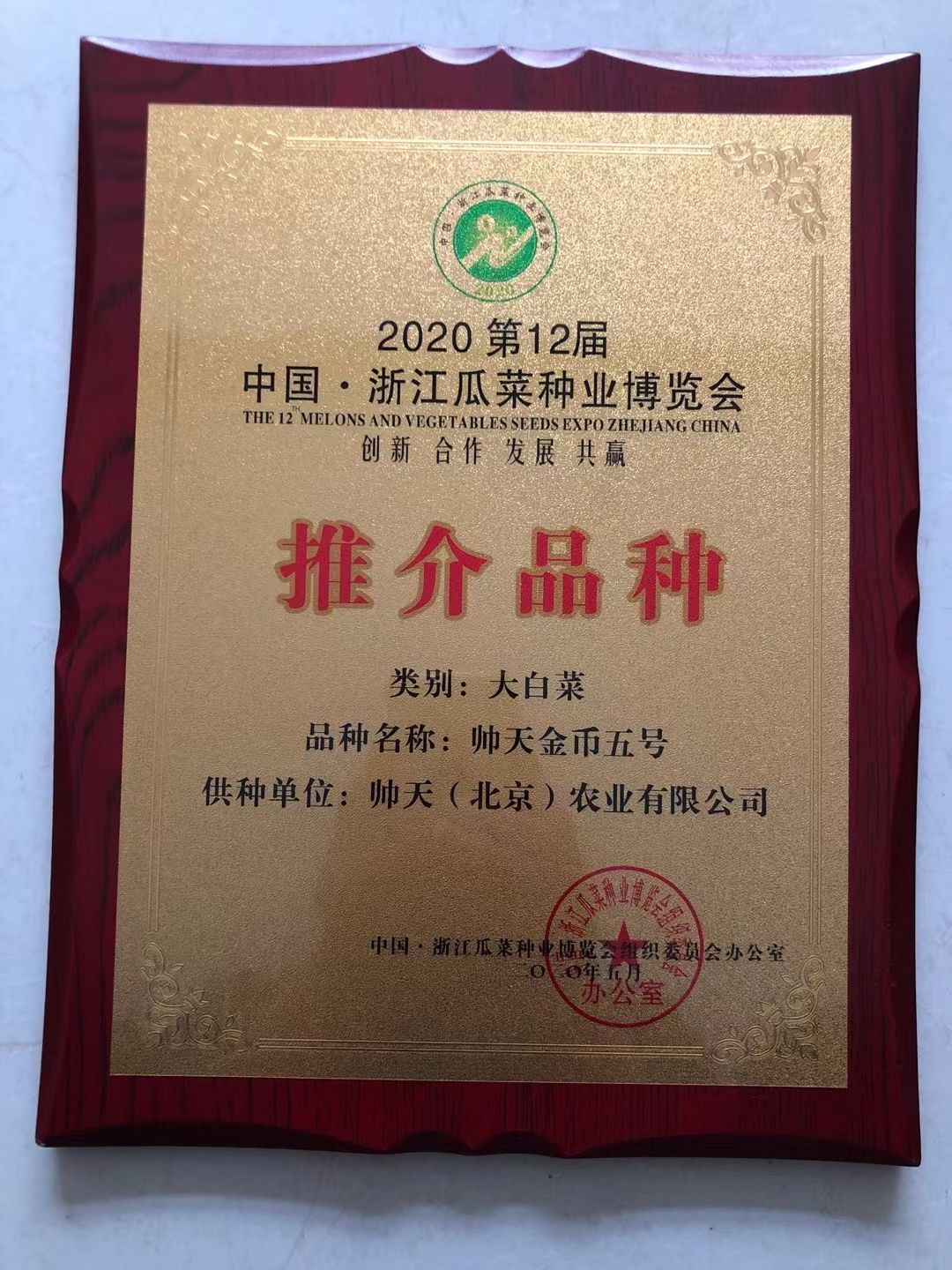 帅天金币5号，矮颗黄芯娃娃菜种籽