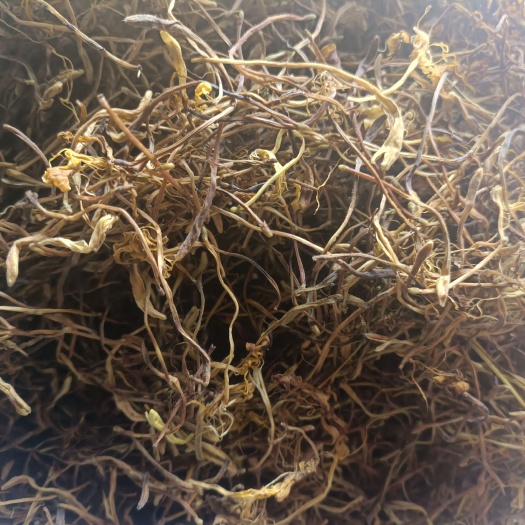 天然金银花 阳光晒法 干透无霉无硫 叶子枝头少 香味浓郁