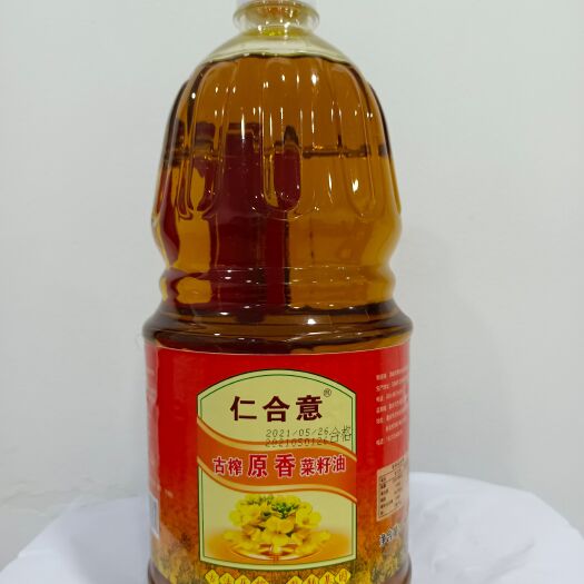 仁合意原香菜籽油1.8升