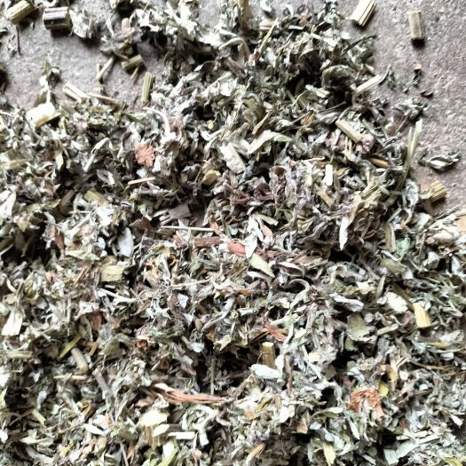 艾草，全棵艾切段，可根据客户要求切长短。