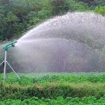 任丘市【包邮】大田喷灌涡轮增压喷枪工厂除尘摇臂喷枪雾化水枪
