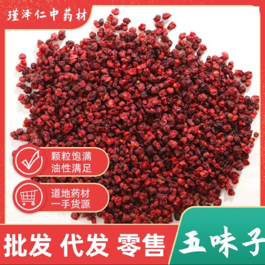 亳州新鲜东北五味子批发现货北五味子中药材一件代发泡水