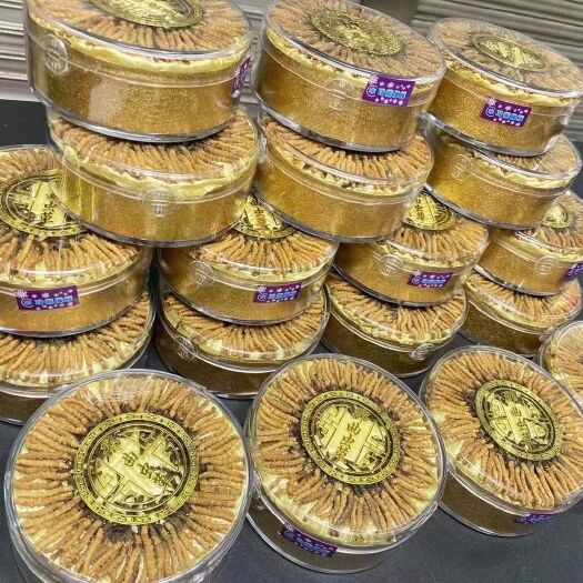 汕头网红那曲小虫草一盒100条高海拔冬虫夏草送礼自吃都很划算