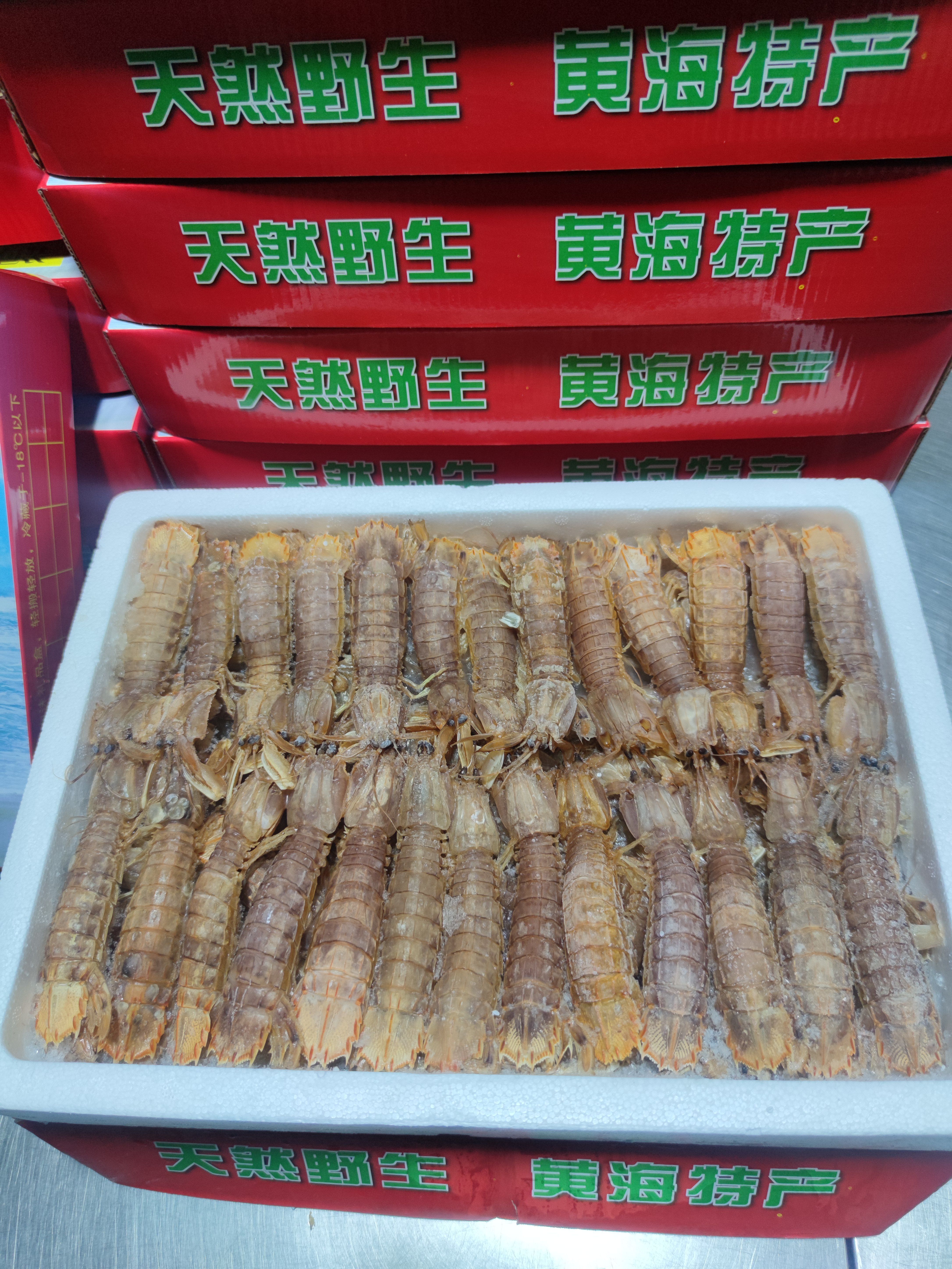 优选 大公 小公 皮皮虾 濑尿虾 虾爬子
（4斤礼盒装）