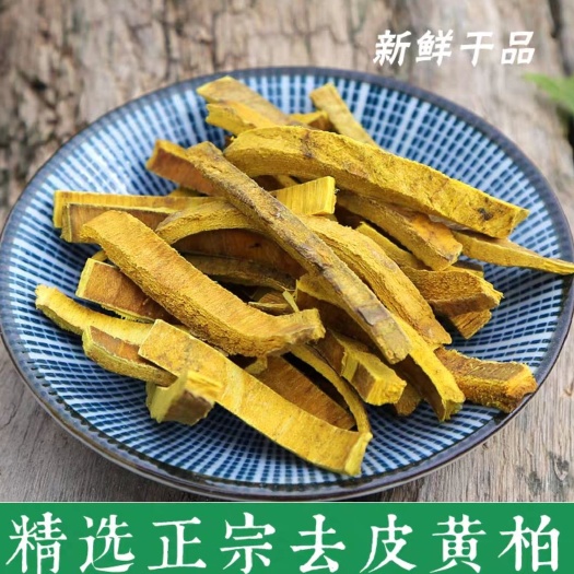 亳州黄柏中药材 黄柏皮黄柏粉 川黄柏关黄柏 去皮黄柏 带皮黄柏