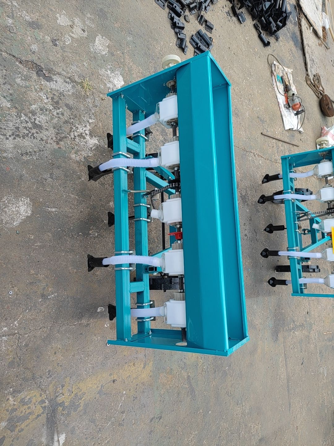 小麦播种机，五行单斗播种机