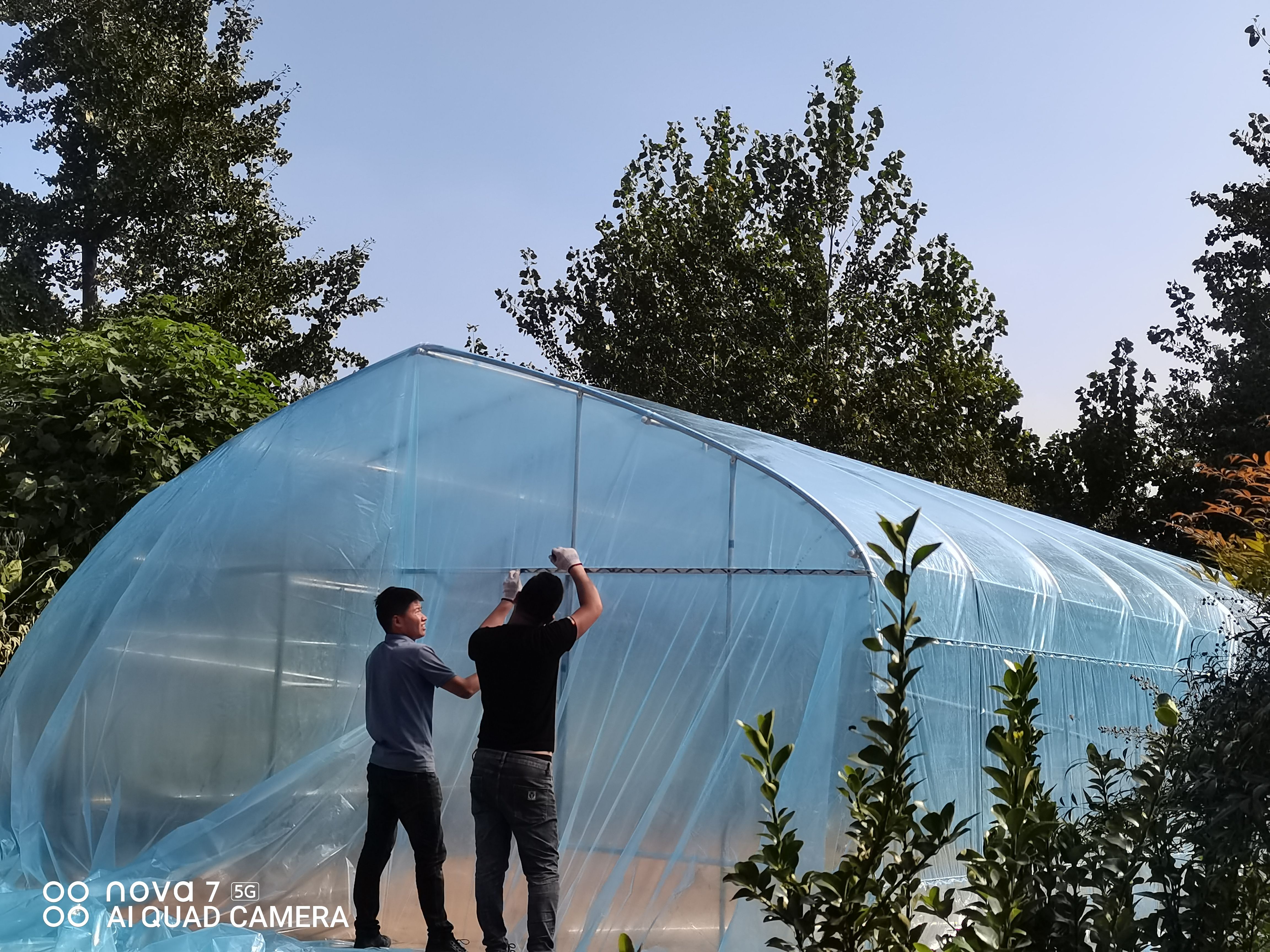 厂家直销大棚钢管热镀锌钢管养殖种植大棚钢管大棚定制钢管定制