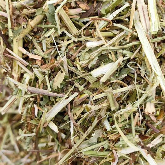 曲周县花生秧草粉，草段