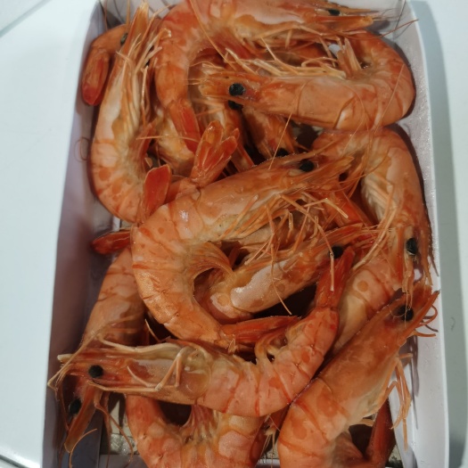 黑虎熟虾，熟冻黑虎虾