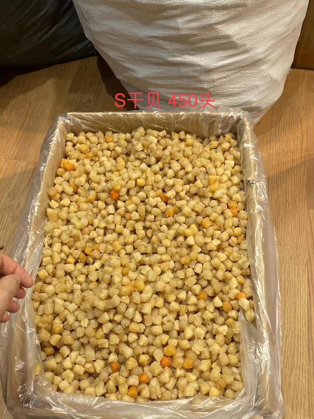 350头大粒干贝瑶柱又鲜又好吃 煲粥 煮汤美味 补钙营养