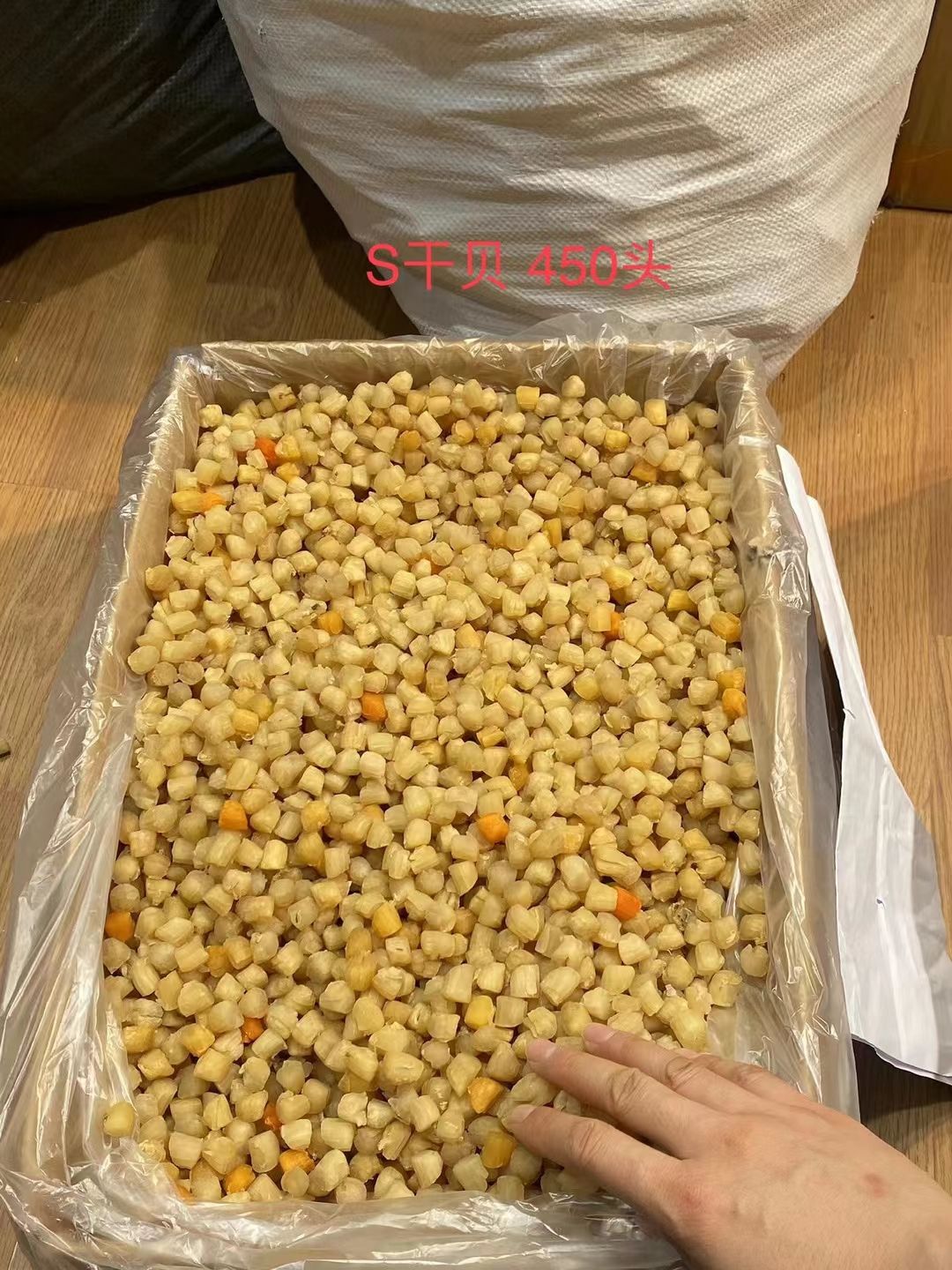350头大粒干贝瑶柱又鲜又好吃 煲粥 煮汤美味 补钙营养