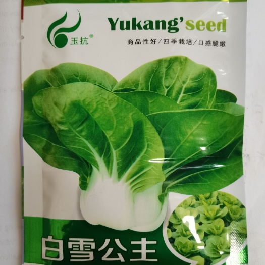 武汉新白雪公主矮脚奶香小白菜种子味甜阳台盆栽，大田四季种植，高产