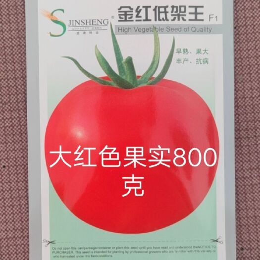 扶沟县金红低架王F1番茄种子自封顶果实大而圆正亩产1万斤以上