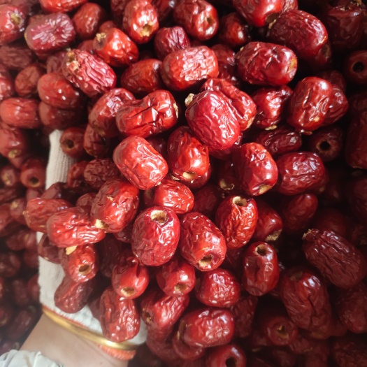 去核新疆红枣无核空心枣灰枣零食煮粥煲汤批发
