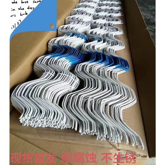 大棚配件北京卡簧浸塑卡簧钢丝簧固膜簧压膜簧卡槽卡簧