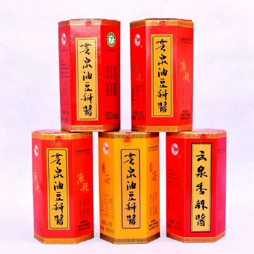 云南楚雄香辣酱香菇豆瓣酱调味品新鲜发货精选优质215g盒装