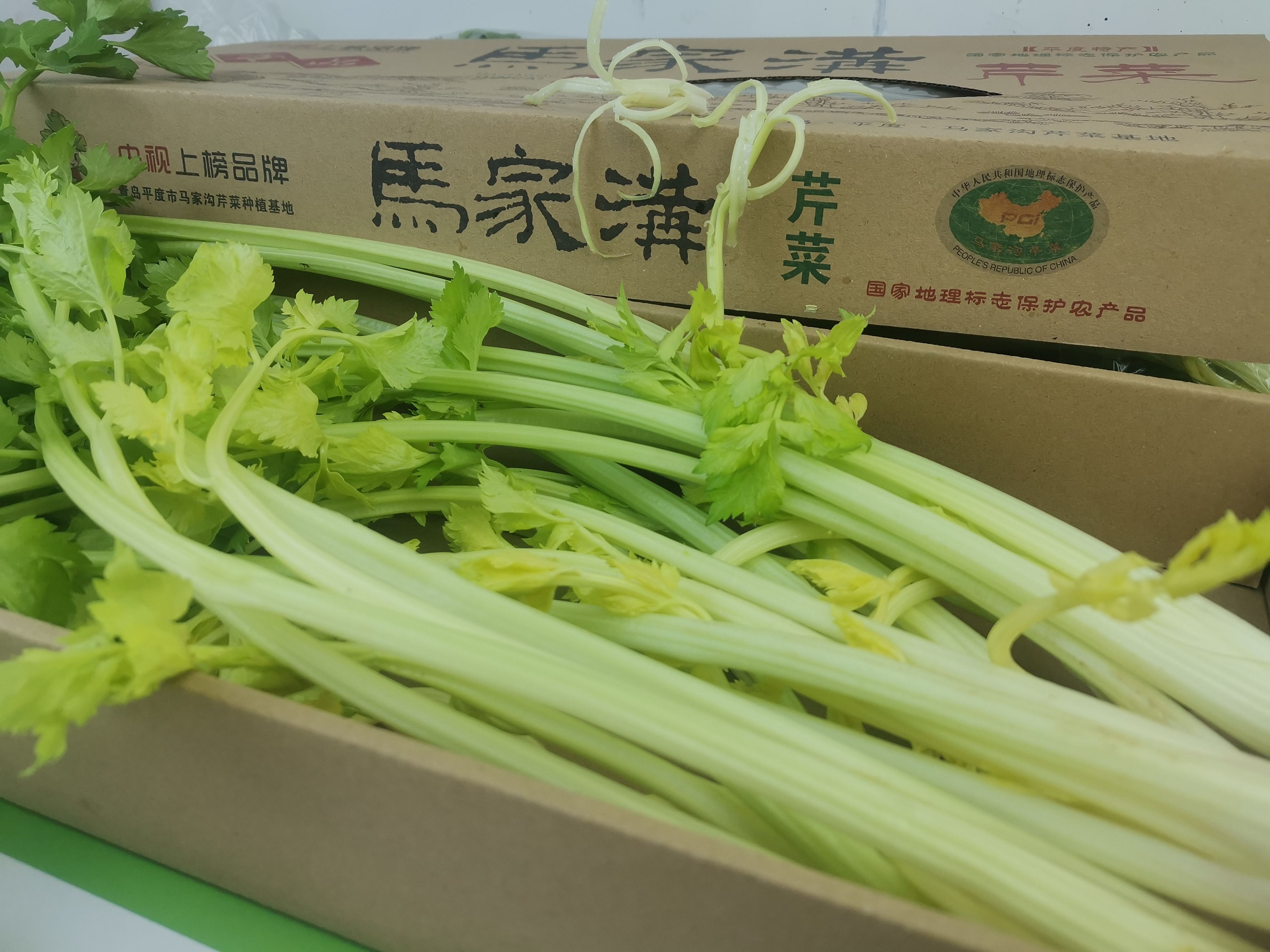 平度特产马家沟芹菜玻璃脆支持一件代发量大从优