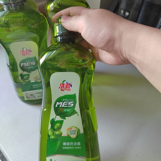 石家庄洁劲橄榄洗洁精650G*3去油除菌护手植物配方呵护肌肤无磷温