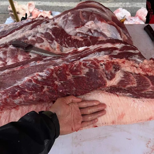 庄河农家纯粮食猪肉