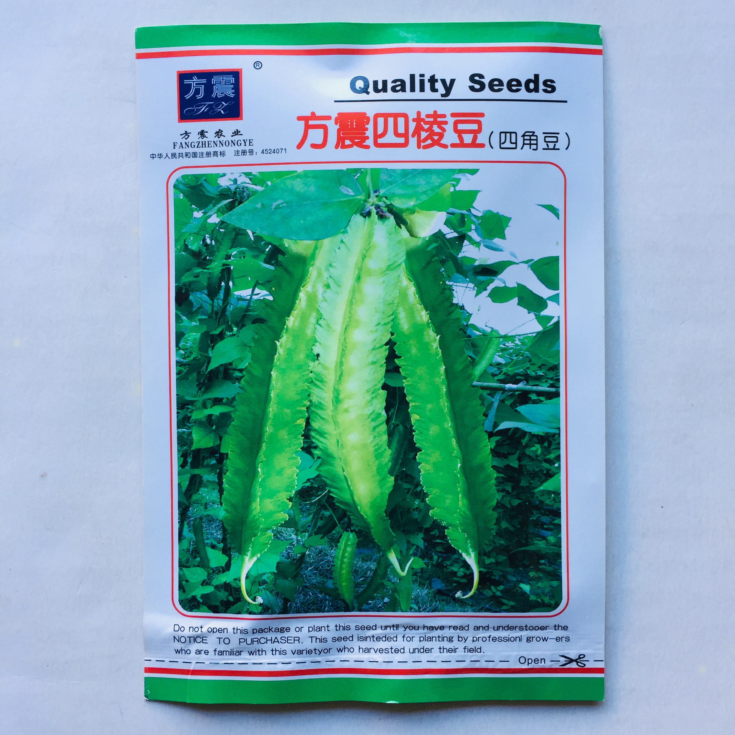沭阳县四棱豆种子 豆角四角皇帝豆种籽四季蔬菜菜籽孑龙豆 四棱豆种
