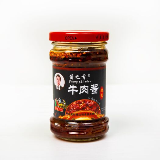 永城市酱之首牛肉酱特辣味夹馍拌饭火锅蘸料等