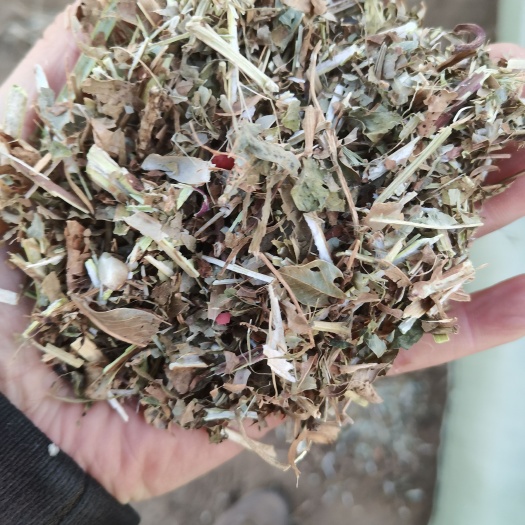 大量出售花生秧草