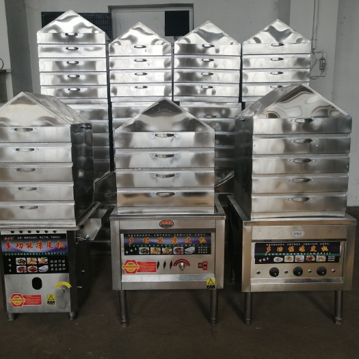 会泽县小型仿手工圆形凉皮机全自动商用米皮机多功能蒸箱商用蒸面皮机