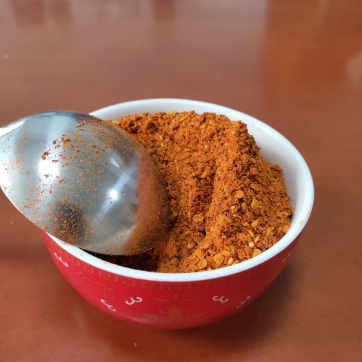 正安县烧烤辣椒面，小米椒制作细面，