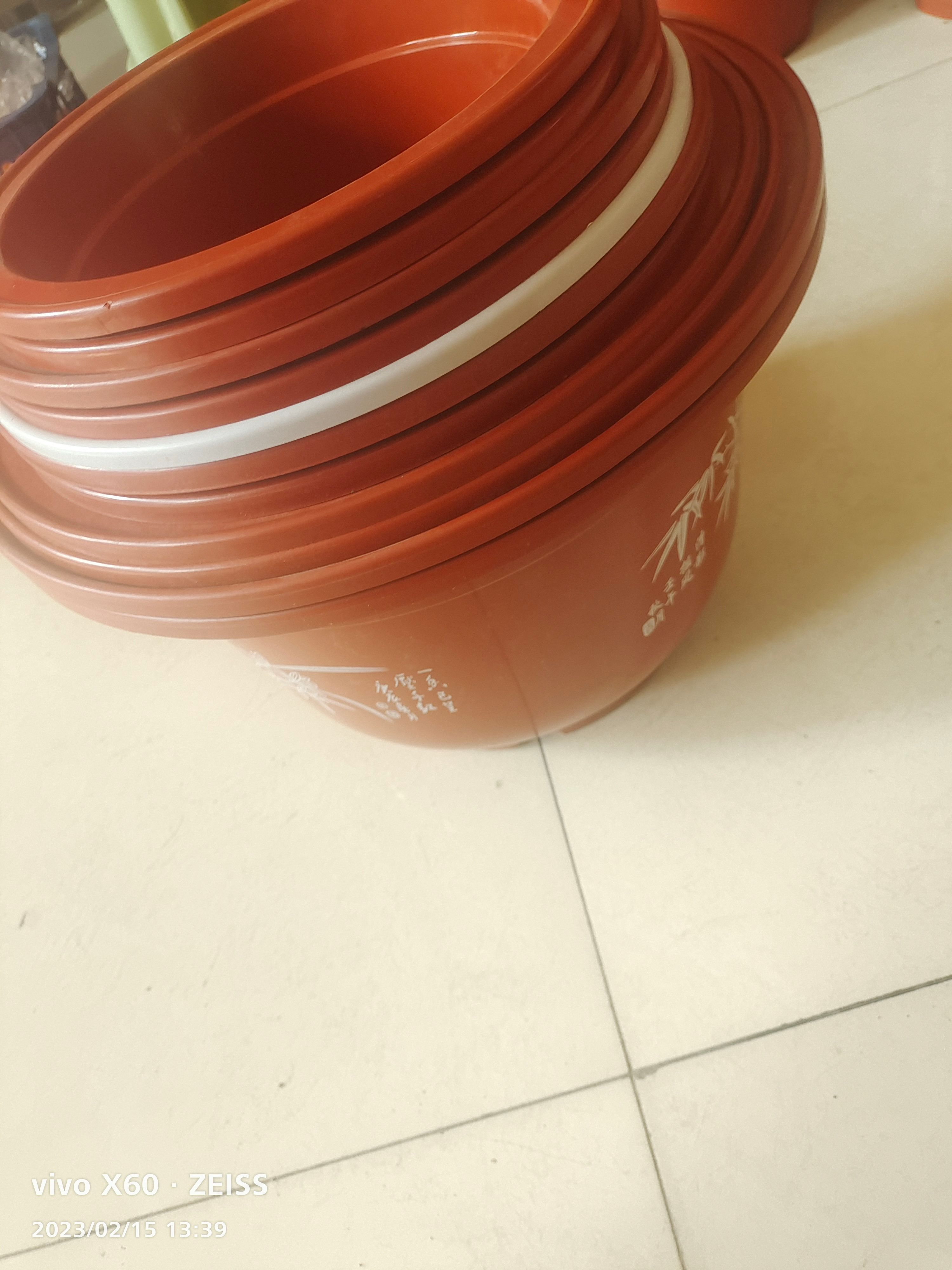 环保优质塑料花盆 圆形大号特大加厚花盆园艺阳台托盘花盘