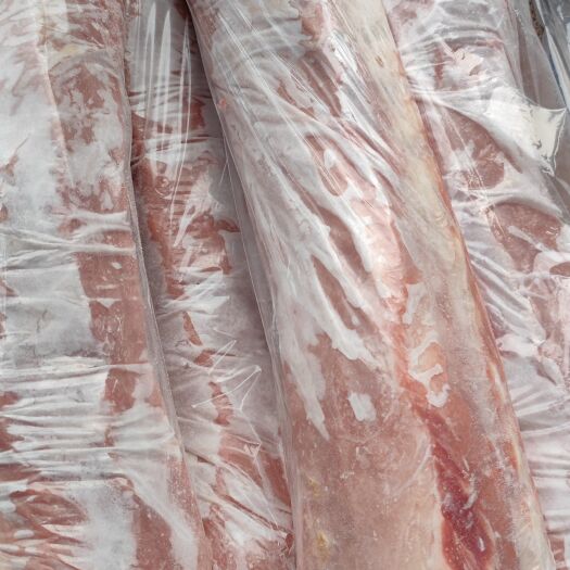 带皮三号 带皮里脊肉肥猪 单片67公斤左右  新货手续全
