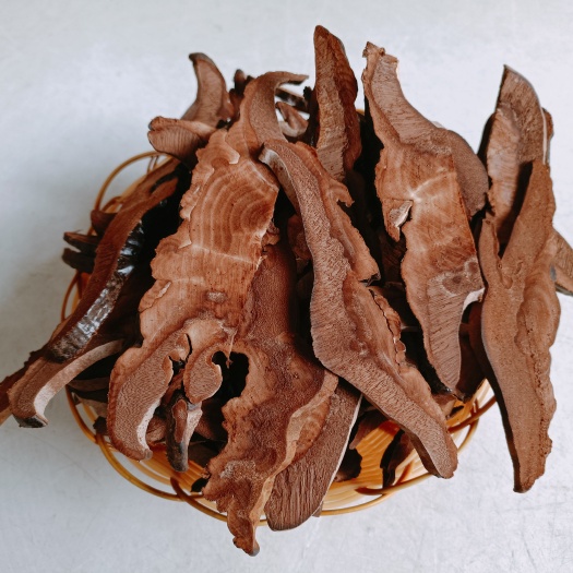 寻乌县 江西产地直发2好无白芯紫灵芝片黑灵芝片煲汤 煮茶味不苦