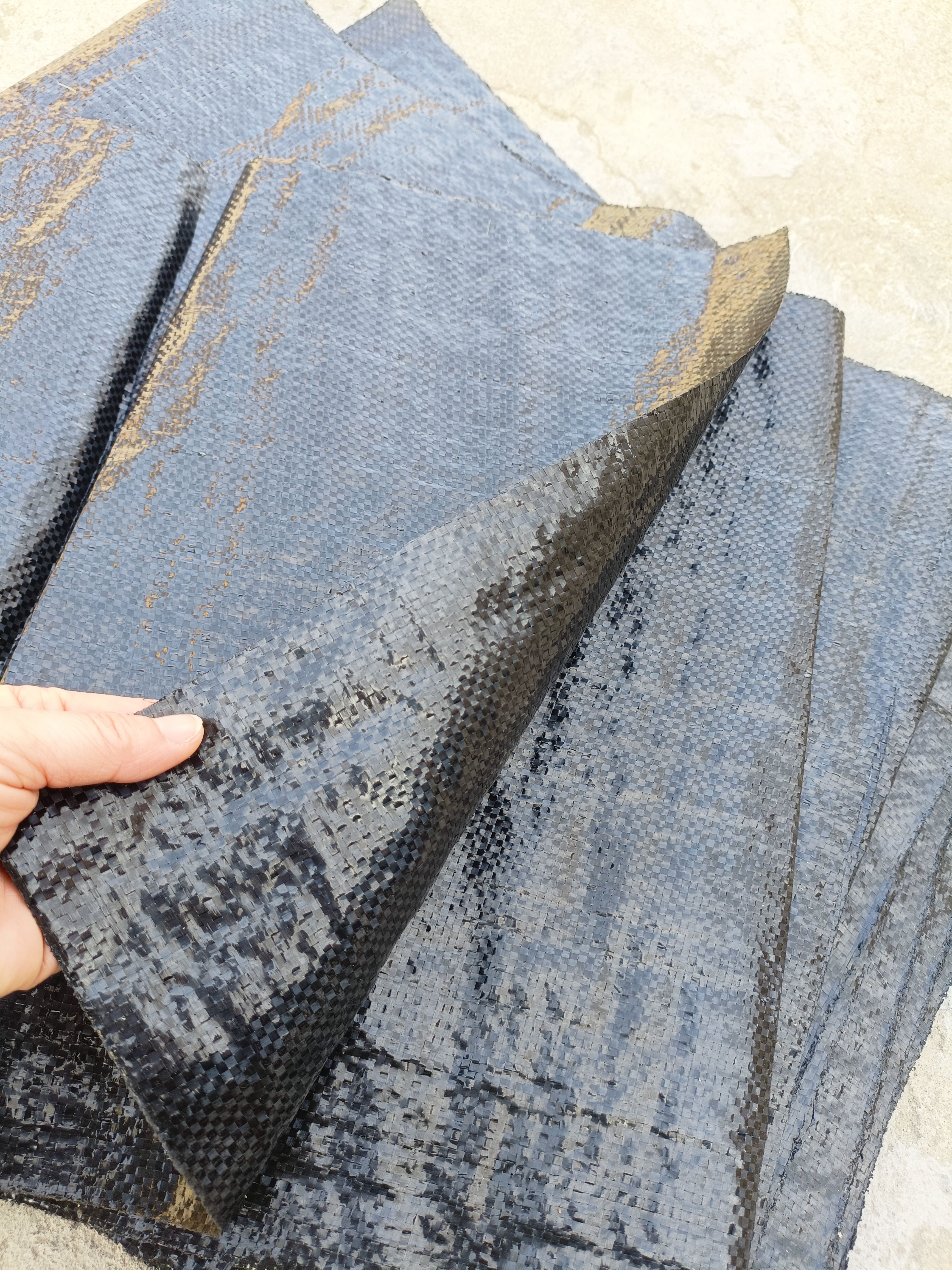 整卷打孔防草布