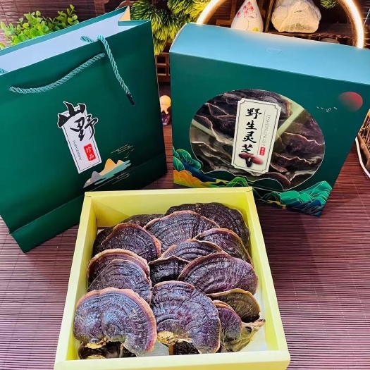 抚松县金边灵芝礼盒