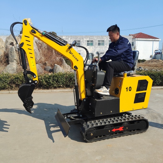 08小型挖机农用挖土机