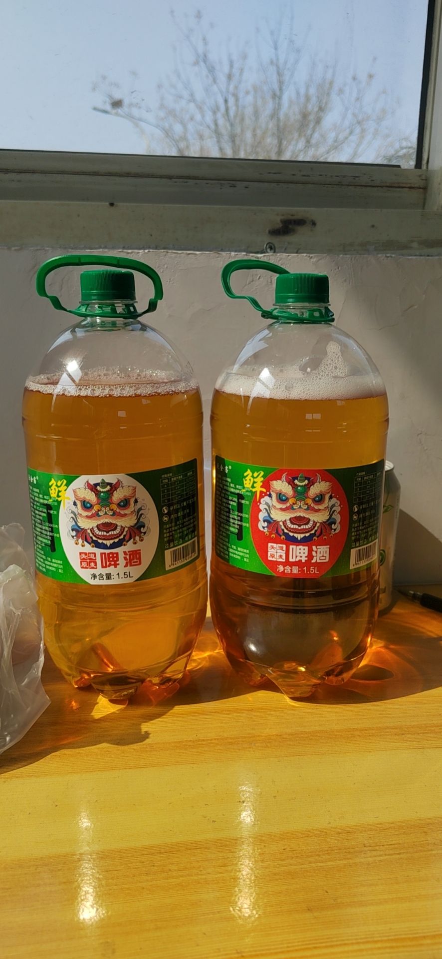 1.5升八度国潮新品鲜啤上市