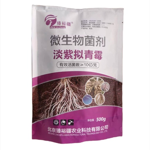 临沂淡紫拟青霉生物农药灭杀线虫改良土壤根结线虫生物肥