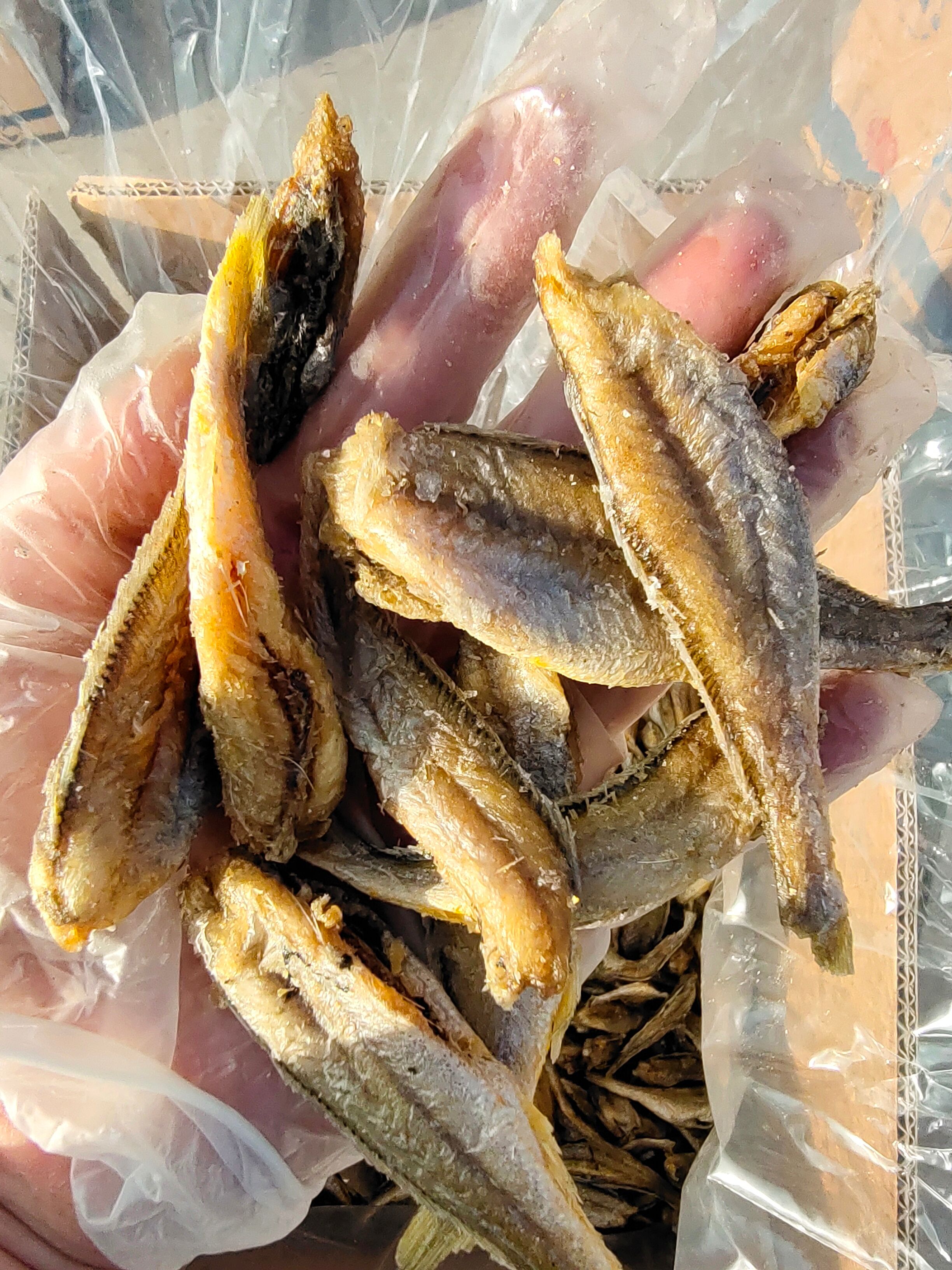 黄鱼酥!休闲小零食去头高温烘干酥脆香微甜,微咸连刺都是酥的!